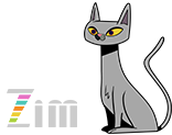 OwMe the cat!  Click here to get to the main ZIM site!  This is a whole big world of code! Press the back button to come back - or at the very bottom the ZIM site are the gold bars and ZIM Kids is in the gold bars.