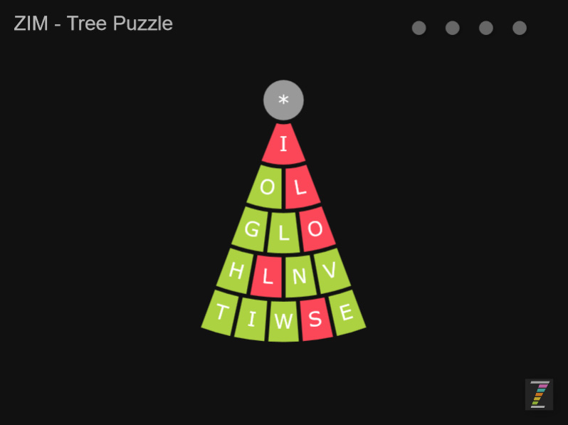 Holiday Tree Puzzle for CodePen