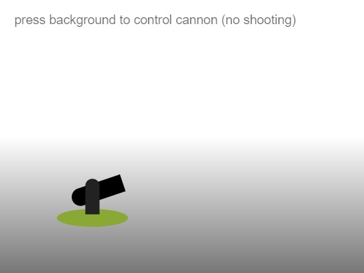 Zapp: <span style=color:#995599>Help</span><br>Cannon and Mouse | ZIM JavaScript Canvas Framework - Code Creativity