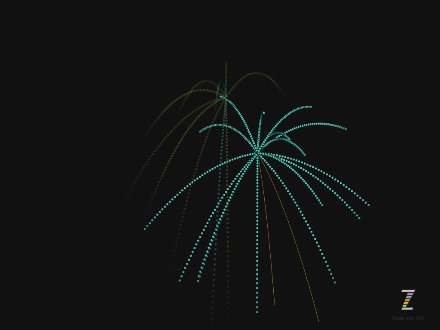 Zapp: <span style=color:#995599>Demo</span><br>Fireworks! | ZIM JavaScript Canvas Framework - Code Creativity