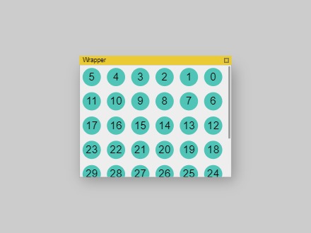 Zapp: <span style=color:#995599>Help</span><br>Flip with series in Wrapper | ZIM JavaScript Canvas Framework - Code Creativity