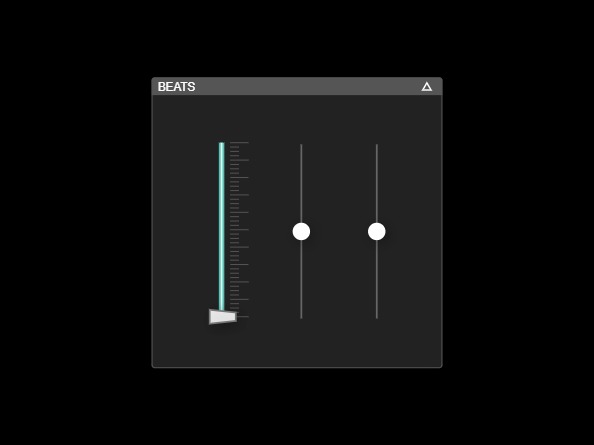 Zapp: <span style=color:#995599>Demo</span><br>Beats - Synth wired to Sliders | ZIM JavaScript Canvas Framework - Code Creativity