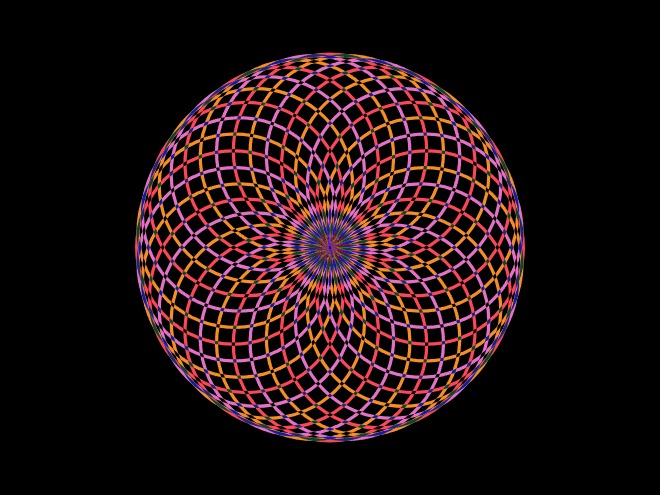 Zapp: <span style=color:#995599>Art</span><br>Art - Amazing Circles! | ZIM JavaScript Canvas Framework - Code Creativity