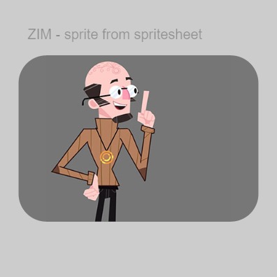 Zapp: <span style=color:#995599>Demo</span><br>Sprite Animation - Linked JSON Data | ZIM JavaScript Canvas Framework - Code Creativity