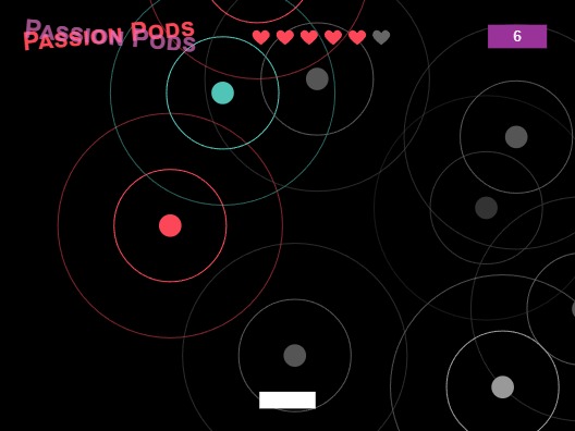Zapp: <span style=color:#995599>Game</span><br>4. Passion Pods - Falling Catch and Avoid | ZIM JavaScript Canvas Framework - Code Creativity