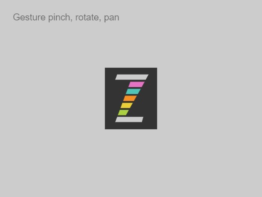 Zapp: <span style=color:#995599>Demo</span><br>Gesture with Pinch, Rotate and Pan | ZIM JavaScript Canvas Framework - Code Creativity