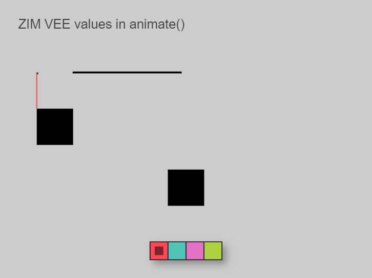 Zapp: <span style=color:#995599>Demo</span><br>Dynamic parameters in animate() with ZIM VEE | ZIM JavaScript Canvas Framework - Code Creativity