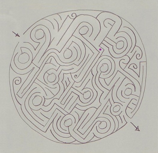 Zapp: <span style=color:#995599>Demo</span><br>Hand-drawn Maze - with Physics | ZIM JavaScript Canvas Framework - Code Creativity
