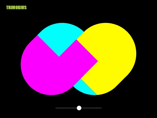 Zapp: <span style=color:#995599>CodePen</span><br>Trimobius | ZIM JavaScript Canvas Framework - Code Creativity