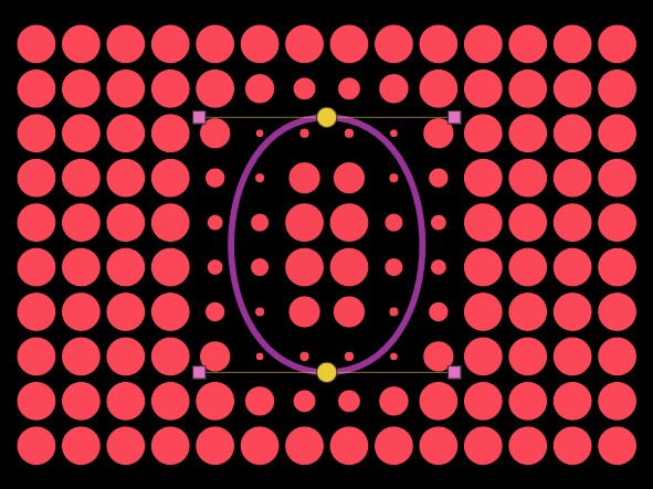 Zapp: <span style=color:#995599>Demo</span><br>Distance from Path - Example 2 | ZIM JavaScript Canvas Framework - Code Creativity
