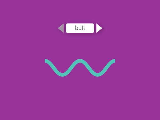 Zapp: <span style=color:#995599>Help</span><br>Change Squiggle Ends with Stepper | ZIM JavaScript Canvas Framework - Code Creativity